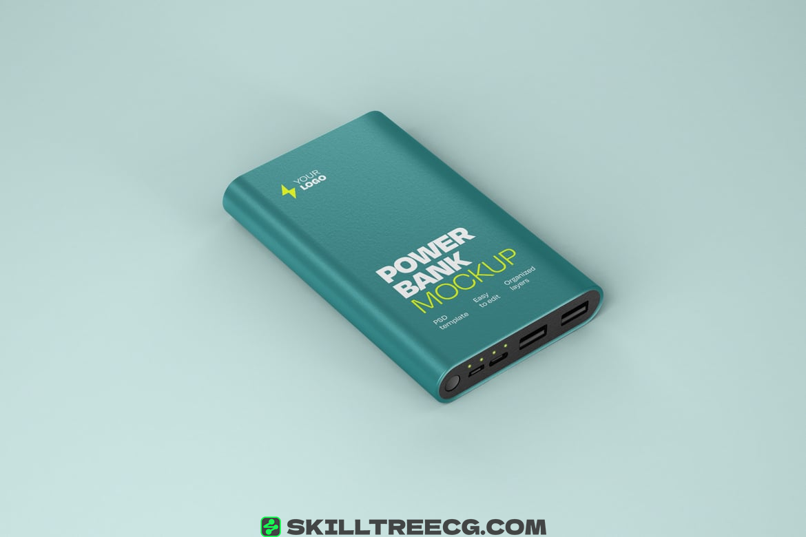 图片[3]-Glossy Power Bank Mockup Set（654399）-技能树
